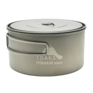 Titanium 900ml D130mm Pot by TOAKS