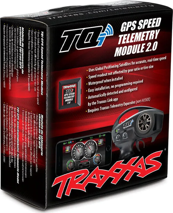 Traxxas 6551X Telemetry GPS module 2.0 TQi radio system (for use only with #6550X telemetry expander)