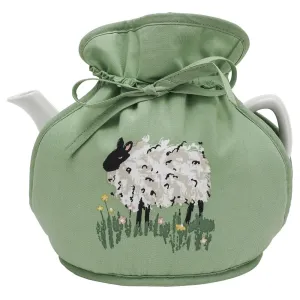 Ulster Weavers Woolly Sheep Tea Cosy - Muff One Size in Green