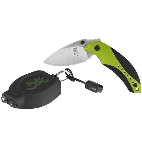 ZPK Light and Minnow Knife Combo - Green-Black